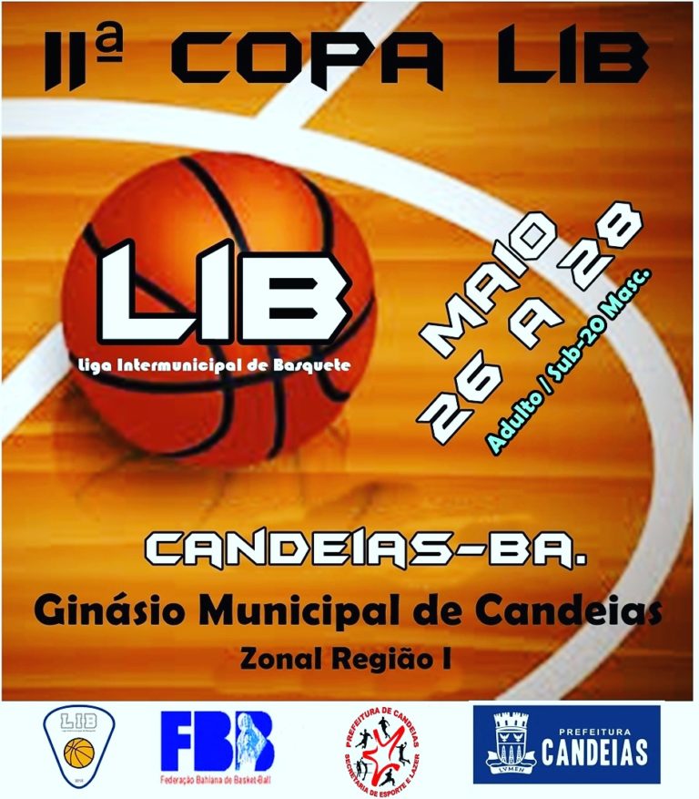 A Secretaria de Esportes de Candeias, vai realizar a segunda Copa de Basquete