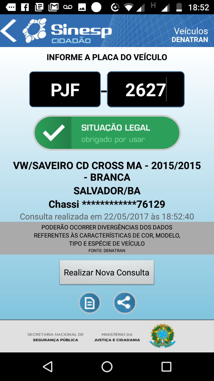 Ladrões tomam de assalto carro da Secretario de Serviços Públicos de Candeias