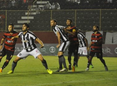 Vitória sai atrás, mas empata em casa com o Botafogo