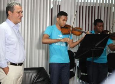 Rui anuncia patrocínio de R$ 1,5 milhão para o Neojiba