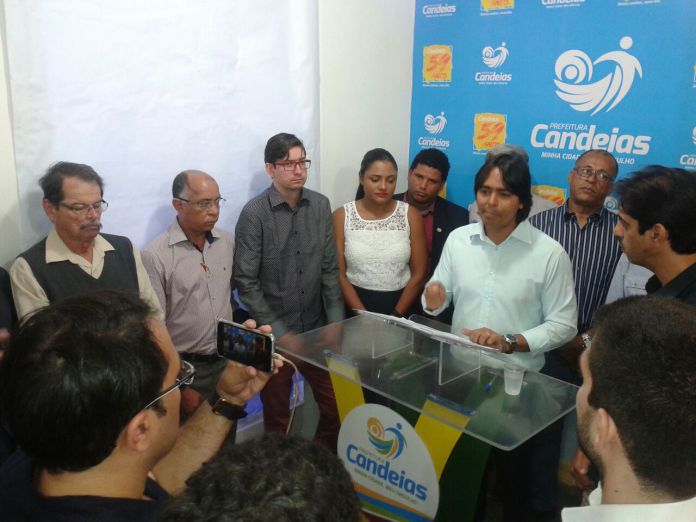 CANDEIAS: PITÁGORAS AFIRMA ESTAR “SURPRESO” COM ROMPIMENTO DA VICE-PREFEITA