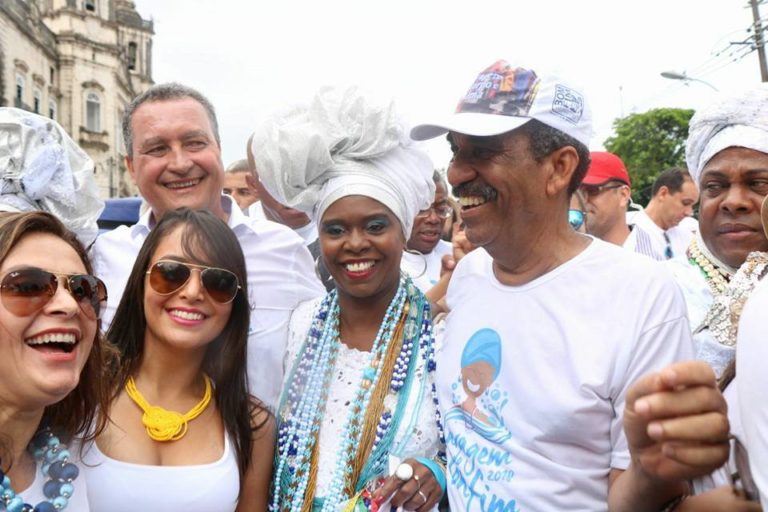 Carlos Martins segue os passos Rui “correria” na Lavagem do Bonfim e causa boa impresão