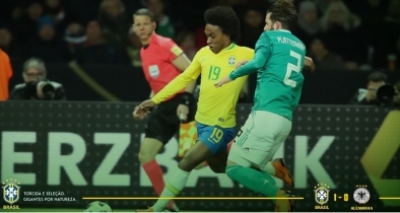 Brasil vence a Alemanha por 1 a 0