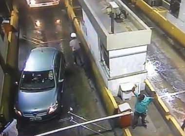 Policial Militar é baleado na cabeça após assalto em pedágio de Candeias