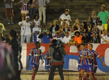 Bahia vence Botafogo-PB e fica com o primeiro lugar do Grupo C na Copa do Nordeste