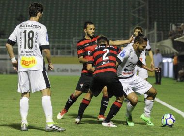Vitória perde para o Bragantino e sai em desvantagem na terceira fase da Copa do Brasil