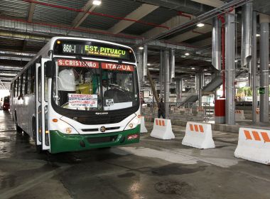 Rui inaugura terminal de ônibus em Pituaçu; operação inicial será de linhas metropolitanas