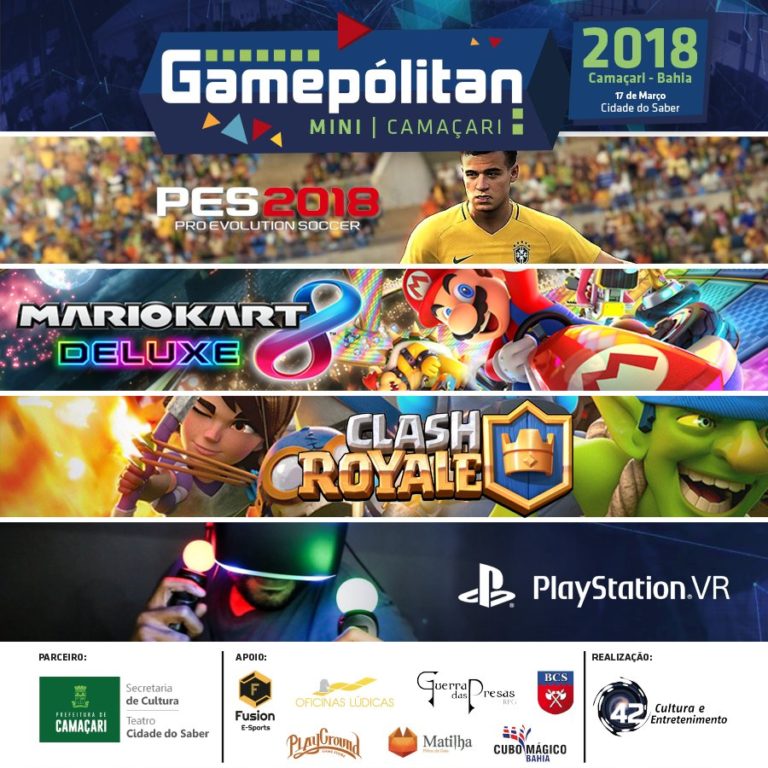 Gamepolitán Mini chega a Camaçari