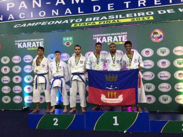 SÃO F. DO CONDE: CARATECAS PARTICIPAM DE COMPETIÇÃO NA PARAÍBA