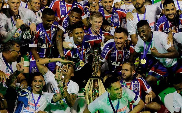 Esportes:Bahia vence clássico no Barradão e conquista o 47º título estadual