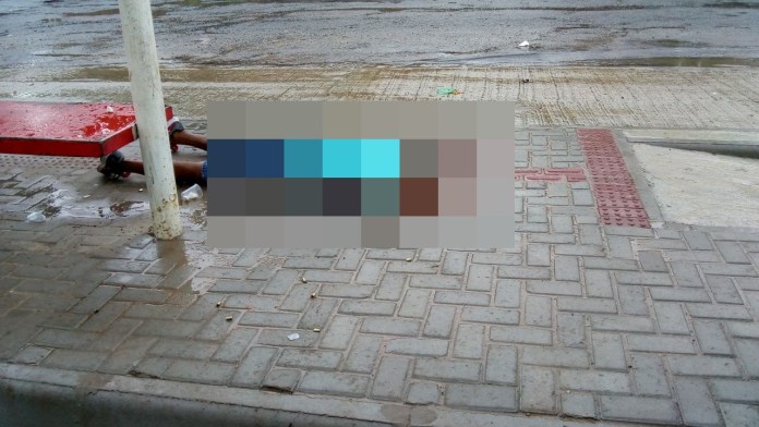 CANDEIAS: HOMEM MORRE APÓS SER BALEADO EM PONTO DE ÔNIBUS
