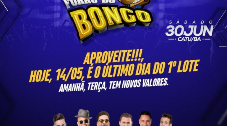 Forró do Bongo prepara virada de lote