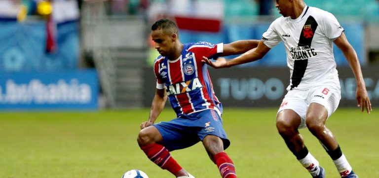 Bahia atropela Vasco e deixa zona de rebaixamento