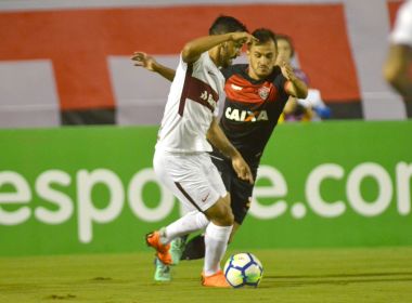 Com gol nos acréscimos, Vitória sucumbe diante do Internacional no Barradão