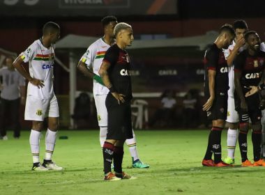 Vitória empata com o Sampaio Corrêa e é eliminado da Copa do Nordeste