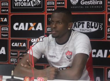 Caíque comenta falhas no revés do Vitória e admite: ‘Hoje eu fui infeliz’