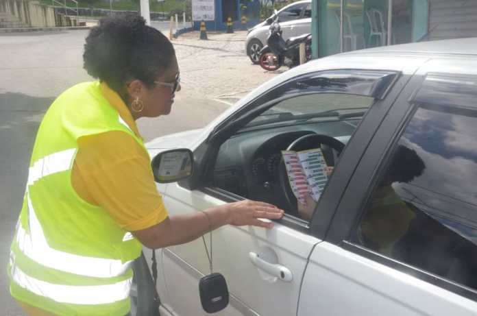 SÃO F. DO CONDE: AÇÃO EDUCATIVA PROMOVE CONSCIENTIZAÇÃO NO TRÂNSITO