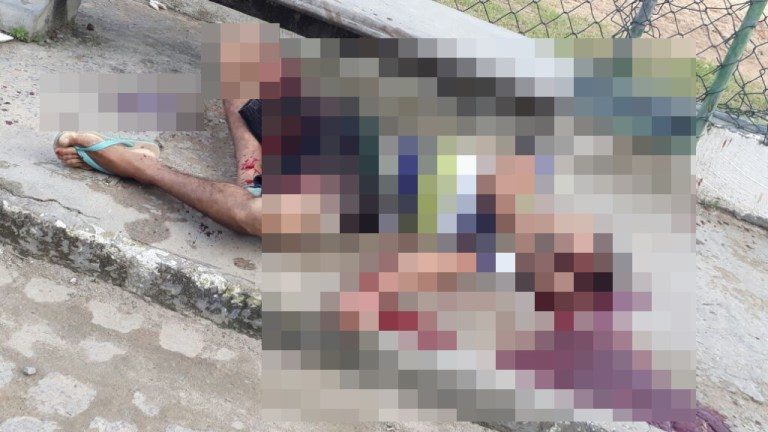 CANDEIAS: HOMEM NÃO IDENTIFICADO É MORTO A TIROS EM CAMPO DE FUTEBOL