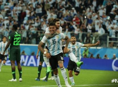 Messi desencanta, Argentina vence no final e se classifica para enfrentar a França