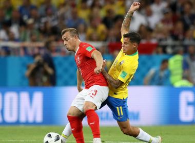 Brasil larga na frente, mas sofre com erros da arbitragem e empata com a Suíça