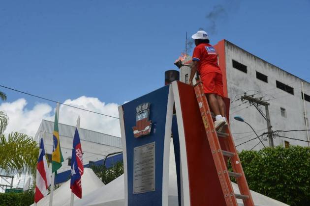 CANDEIAS: MUNICÍPIO RECEBE FOGO SIMBÓLICO DA INDEPENDÊNCIA NESTE SÁBADO