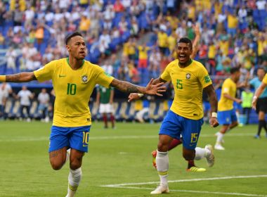 Brasil supera o México e carimba vaga nas quartas de final