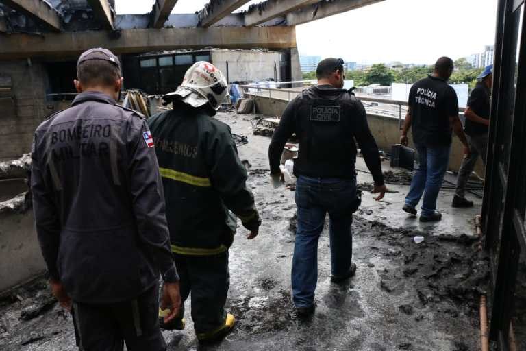 Polícia Técnica inicia perícia na Assembléia Legislativa da Bahia