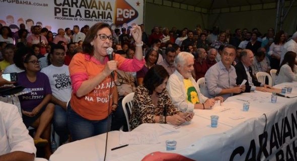 LÍDICE DA MATA REJEITA POSTO DE PRESIDENCIÁVEL DO PSB