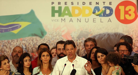 Haddad afirma que fará oposição e defenderá ‘democracia e liberdades’