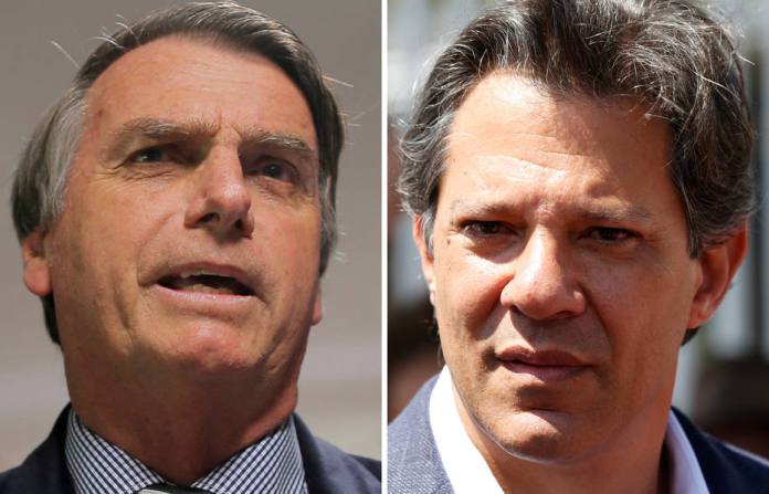 Bolsonaro e Haddad intensificam agendas