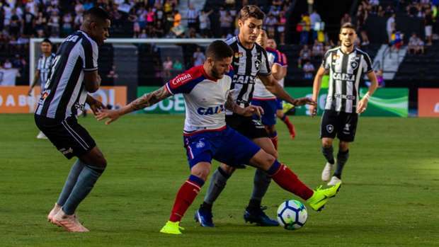 Bahia apaga o Botafogo no Engenhão e dá um salto no Brasileirão