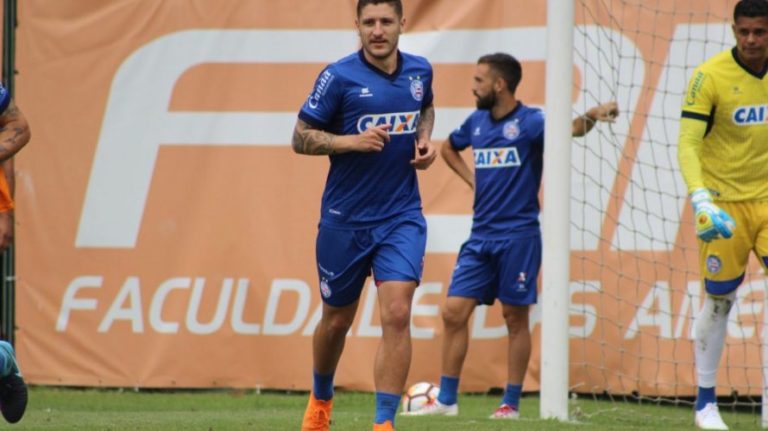 No CT do Palmeiras, Bahia ganha reforço importante e inicia preparação para jogo da Sul-Americana