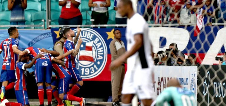 Bahia vence Ceará de virada por 2 a 1 com gol no fim na Fonte Nova