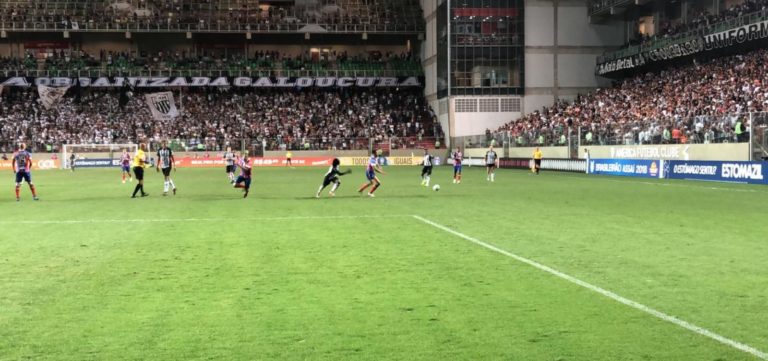 Bahia perde por 1 a 0 para o Atlético-MG fora de casa