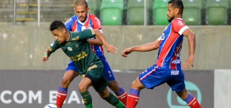 Com gol no início do segundo tempo, Bahia perde do América-MG por 1 a 0