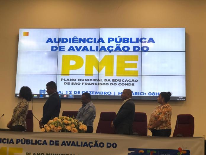 SÃO F. DO CONDE: METAS E ESTRATÉGIAS PARA A EDUCAÇÃO SÃO DEBATIDAS EM AUDIÊNCIA PÚBLICA