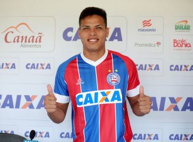 Matheus Silva celebra acerto com o Bahia e fala sobre reencontro com Marco Antônio