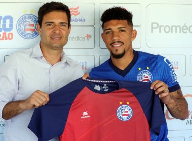 Douglas chega ao Bahia disposto a jogar: ‘Vou brigar pela posição’