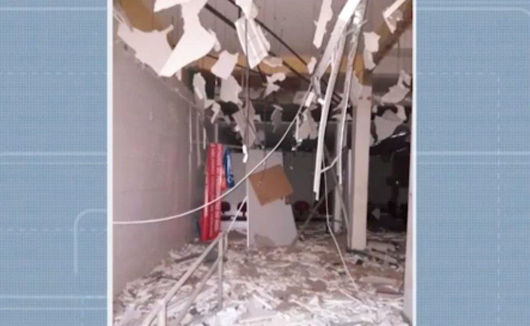 GRUPO ARMADO EXPLODE AGÊNCIA BANCÁRIA