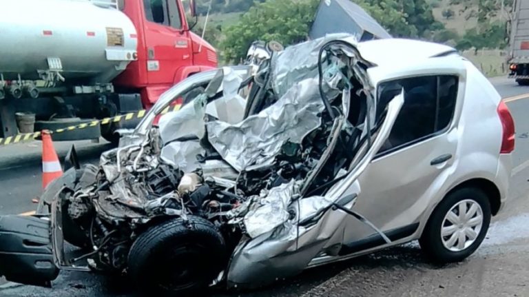 Três acidentes com veículos só esta semana na BR 110.