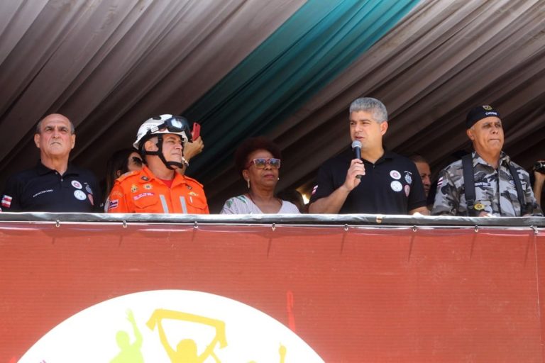 O secretário de Segurança Pública, Maurício Barbosa Faz Balanço do Carnaval