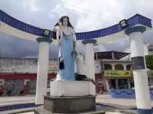 Candeias: Mulher danifica imagem de Irmã Dulce