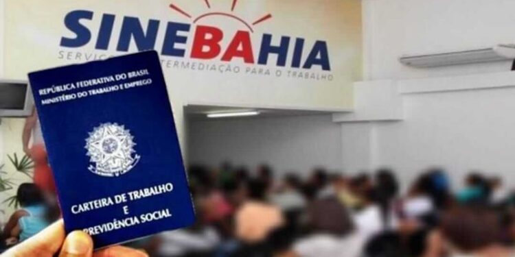 SineBahia: Vagas quarta em Salvador, Itabuna, Juazeiro e mais 13 cidades