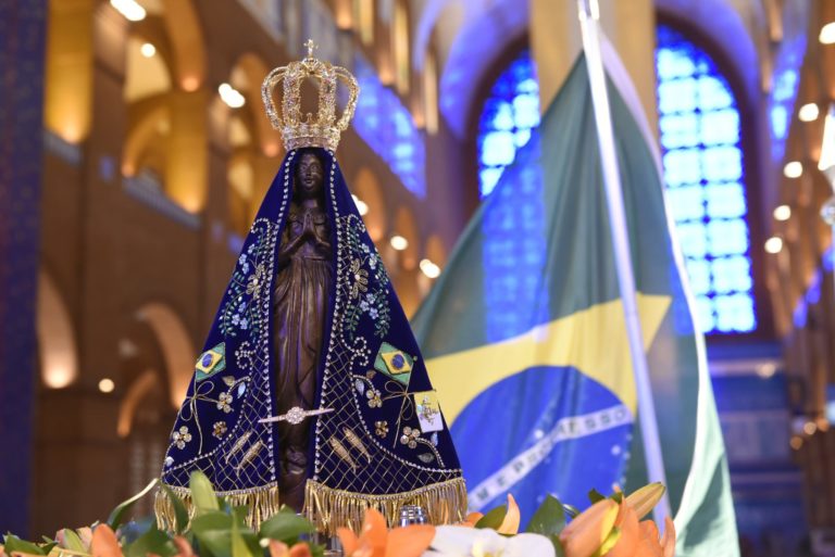 Padroeira do Brasil, Nossa Senhora Aparecida será homenageada em Salvador e Lauro de Freitas