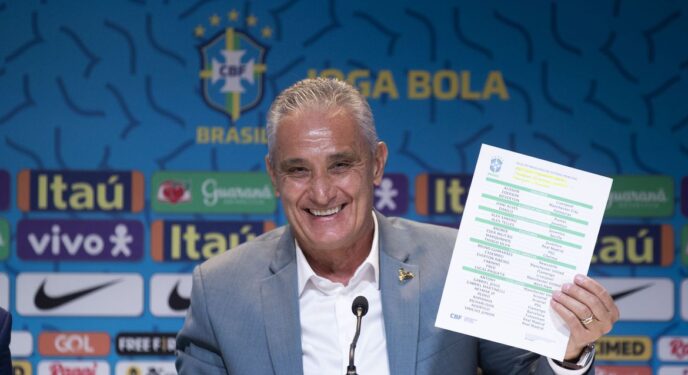 Tite anuncia convocados para a Copa do Mundo