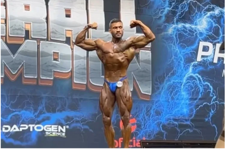 Candeense Alan do Carmo sagra-se campeão em competição baiana de fisiculturismo
