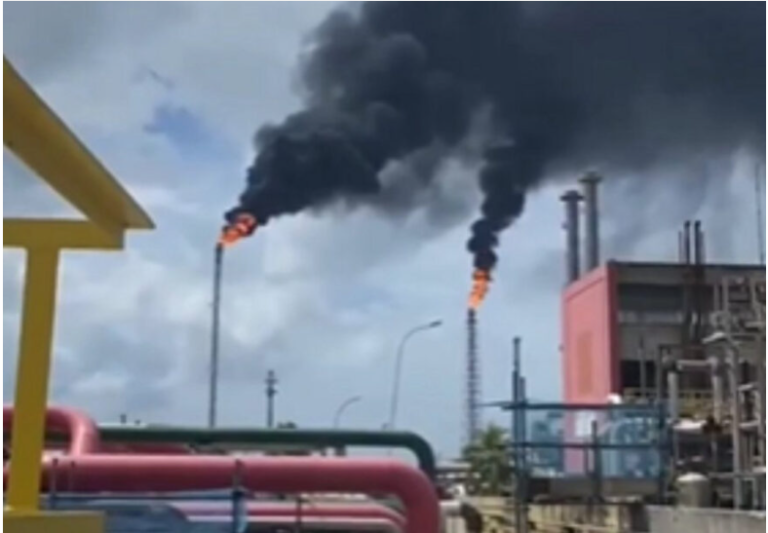 Problema no sistema de ar interrompe atividades na Refinaria de Mataripe
