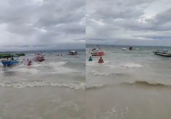 Barco vira com 20 passageiros durante travessia para Ilha de Maré