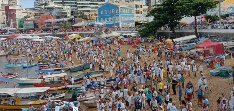 Centenário da Festa de Iemanjá começa sem registro de crimes graves