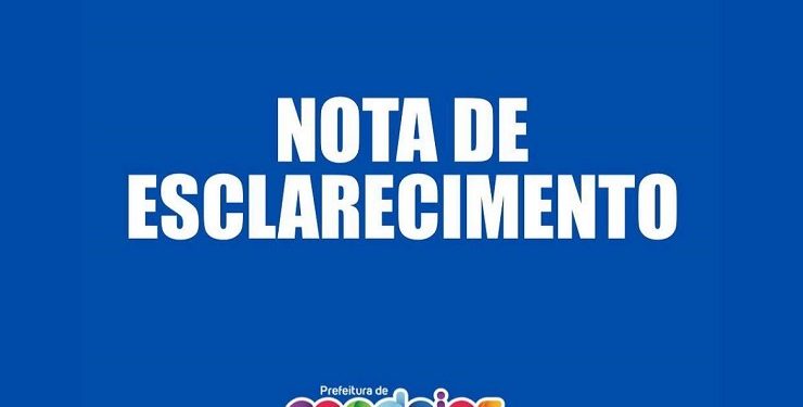 Prefeitura de Candeias emite Nota de Esclarecimento